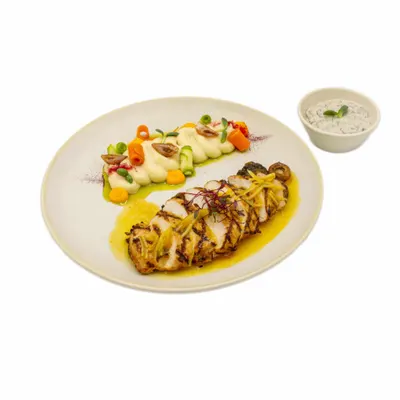 چیکن استیک — کافه رستوران لیلو