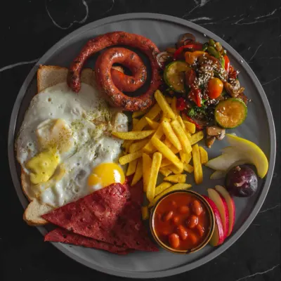 بشقاب انگیلیسی — کافه بارسوک