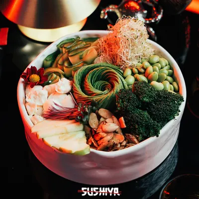 Green salad — سوشیا