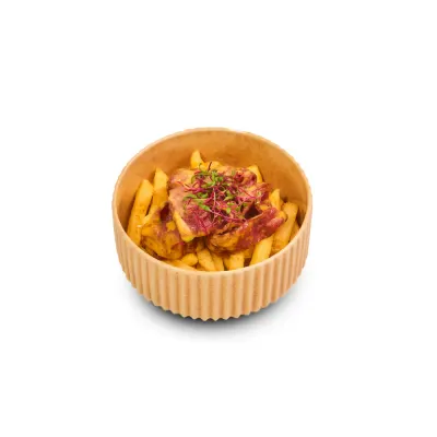 فرایز و بیکن خردل عسلی — پروژه تِ