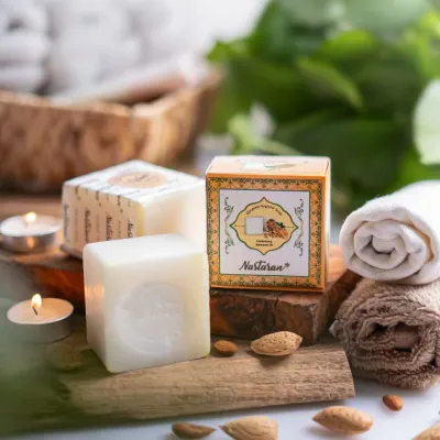 صابون بادام ۱۵۰ گرمی تکی — پخش شکوفه