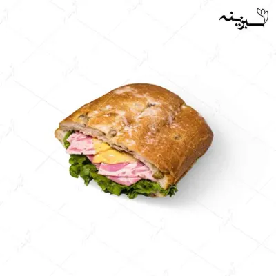 چاپاتا ژامبون — تشریفات سبز