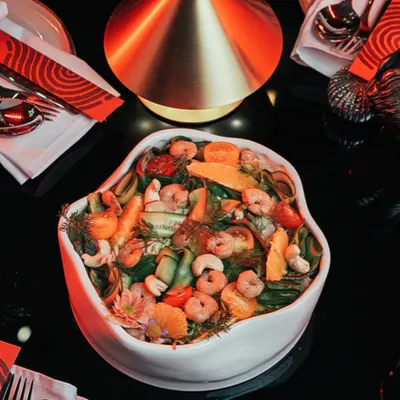 Shrimp salad — سوشیا