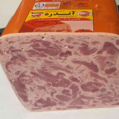 ژامبون گوشت ۹۰٪ _۲۰۰ گرم — آس پروتئین