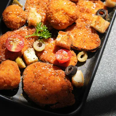 بشقاب تاپاس — فست فود ژیوان