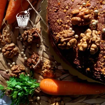 کیک هویج گردو — کافه ژوان