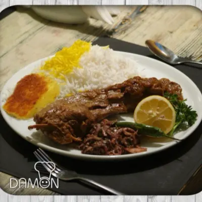 چلو گوشت — رستوران دامون