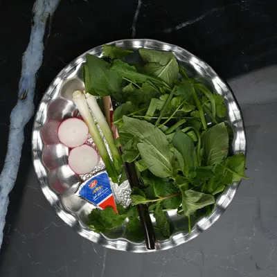 سبزی خوردن و پنیر — باغ دل