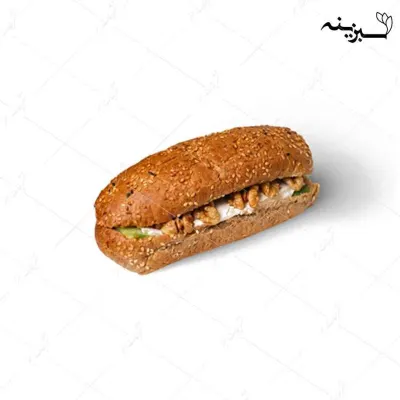 ساندویچ باگت پنیر گردو — تشریفات سبز