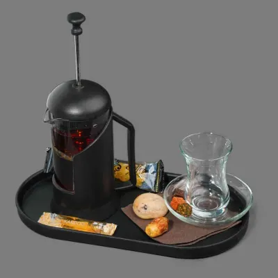 چای سیاه با زنجبیل — کافه رستوران هوراز