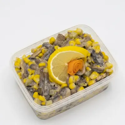 سالاد قارچ و ذرت — رستوران رضایی