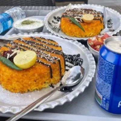 مرغ ترش مشتی — ته چین طوری (هاشمیه)
