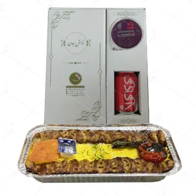 چلو کباب لقمه مخصوص 220 گرمی — تشریفات سبز