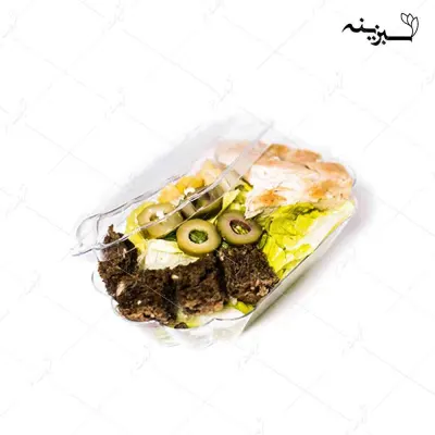 سالاد سزارتکنفره — تشریفات سبز