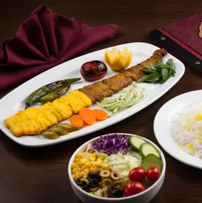 چلوکباب بختیاری ویژه — رستوران رضایی